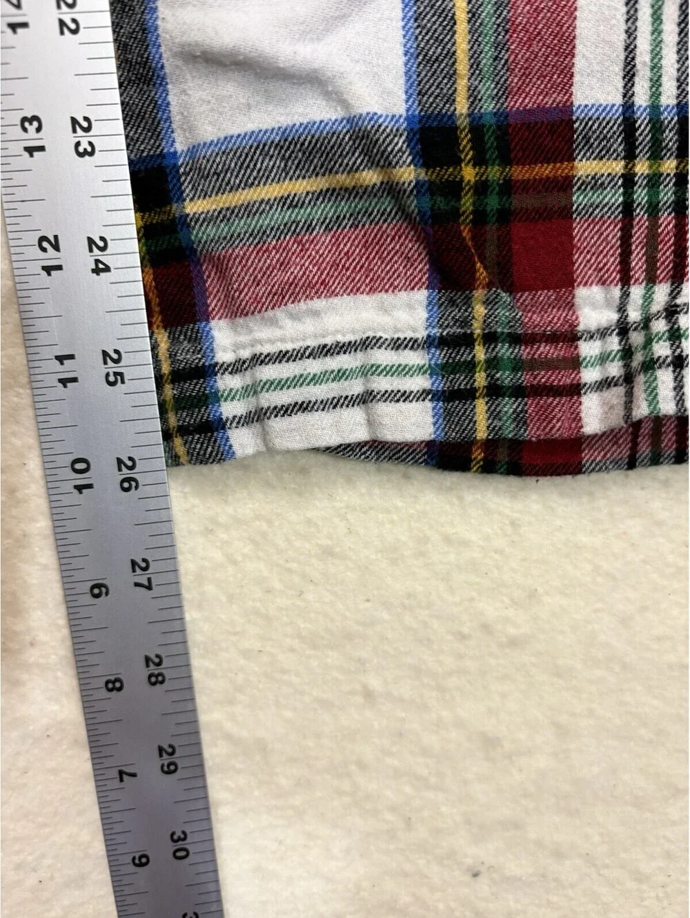 Sleep Pants L Red Plaid Old Navy Cotton Drawstring Lounge